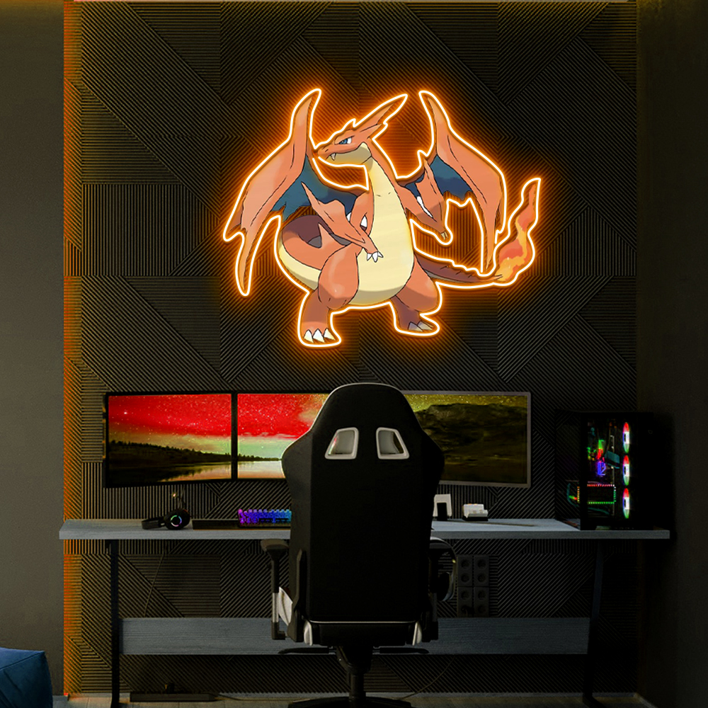 Charizard UV Sign