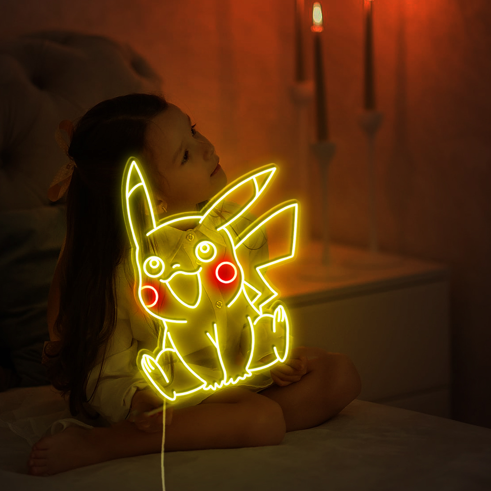 Pokemon Pikachu Neon Led Sign