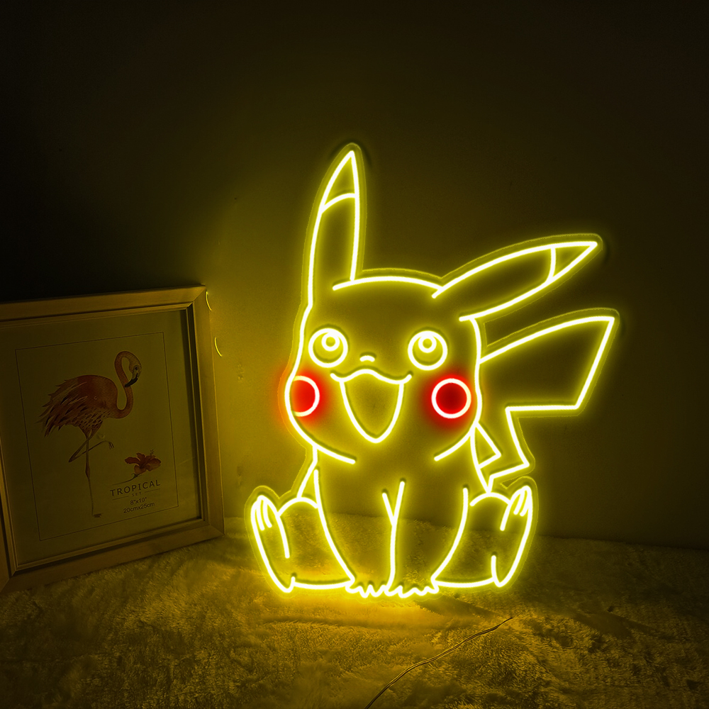 Pokemon Pikachu Neon Led Sign