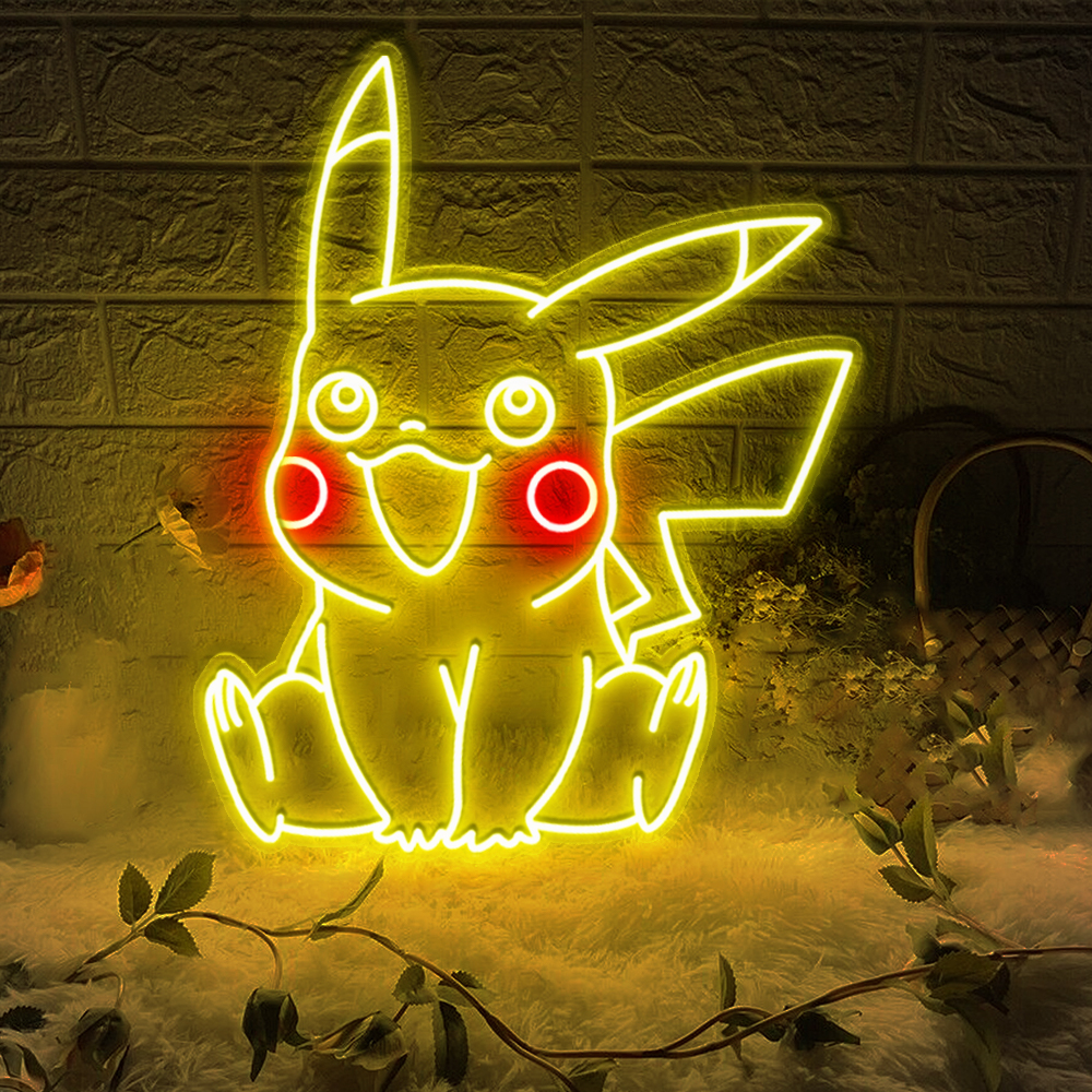 Pokemon Pikachu Neon Led Sign