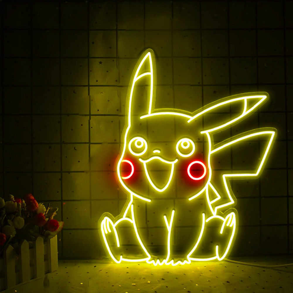 Pokemon Pikachu Neon Led Sign