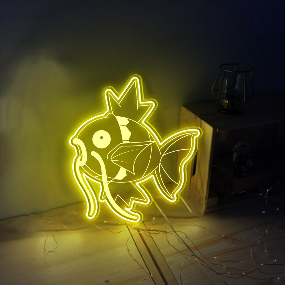 Magikarp Laser Sign