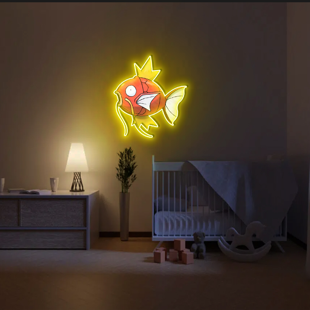 Magikarp UV Sign