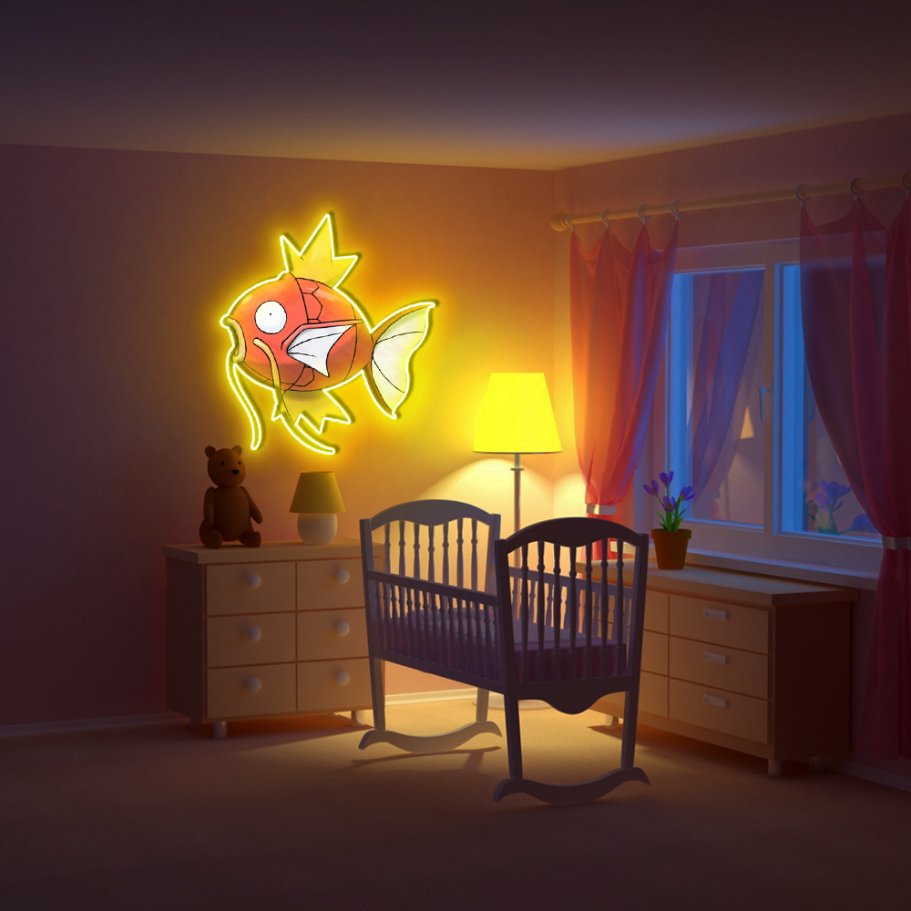 Magikarp UV Sign