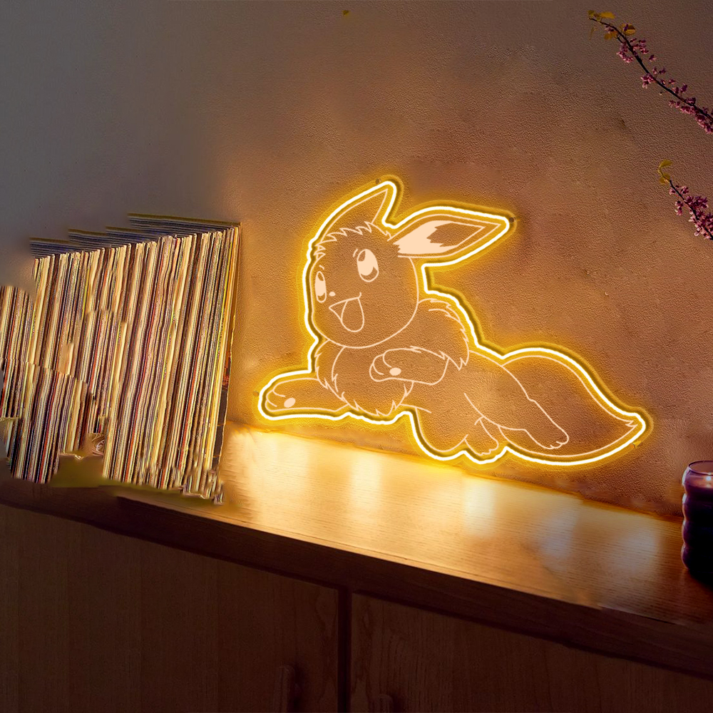 Pkemon Eevee Laser Sign