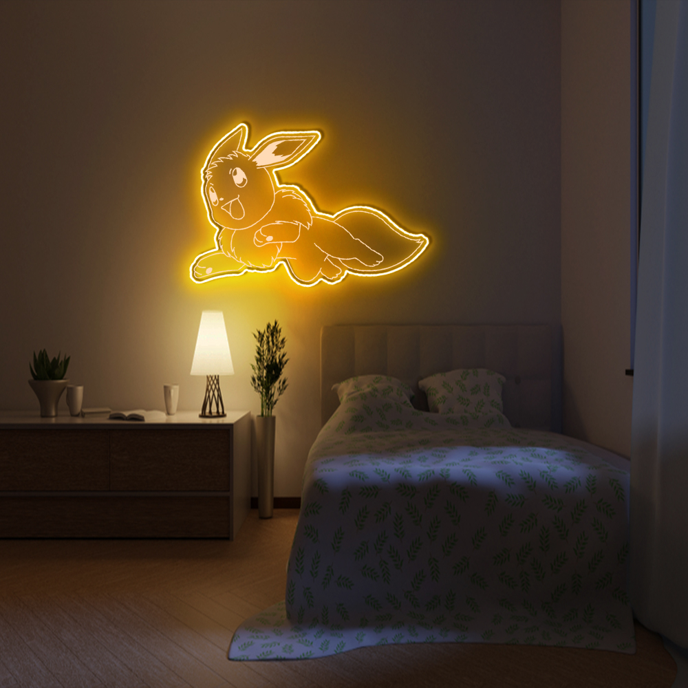 Pkemon Eevee Laser Sign