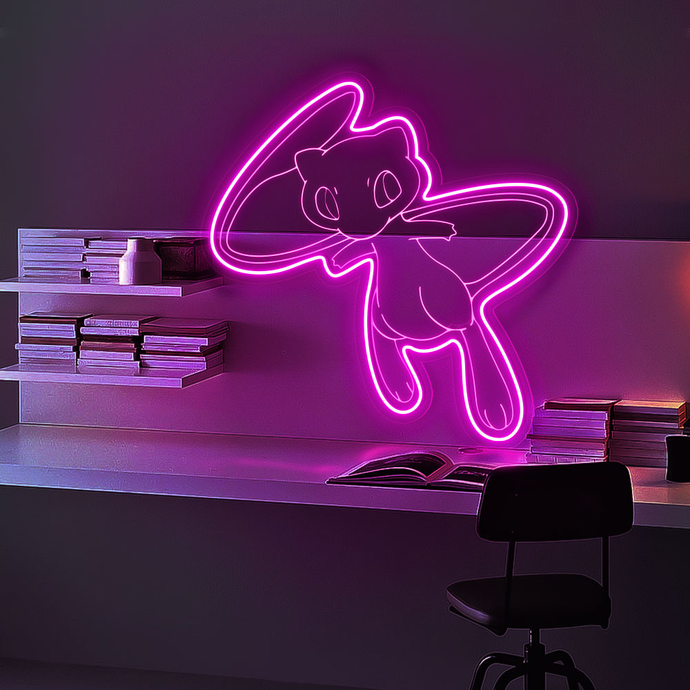 Mewtwo Laser Sign