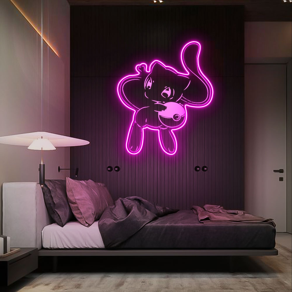 Mewtwo Laser Sign