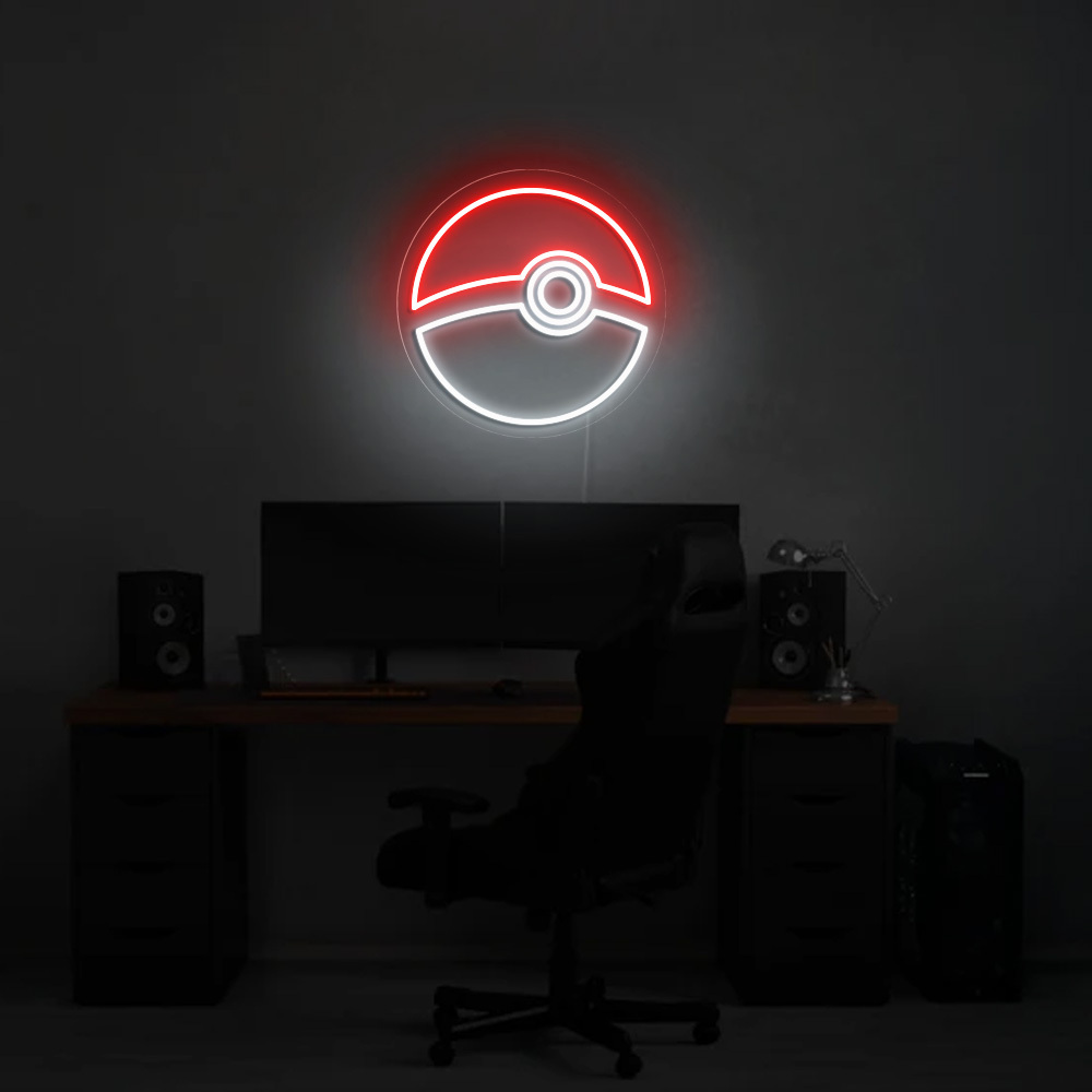 Pokeball Neon Led Sign