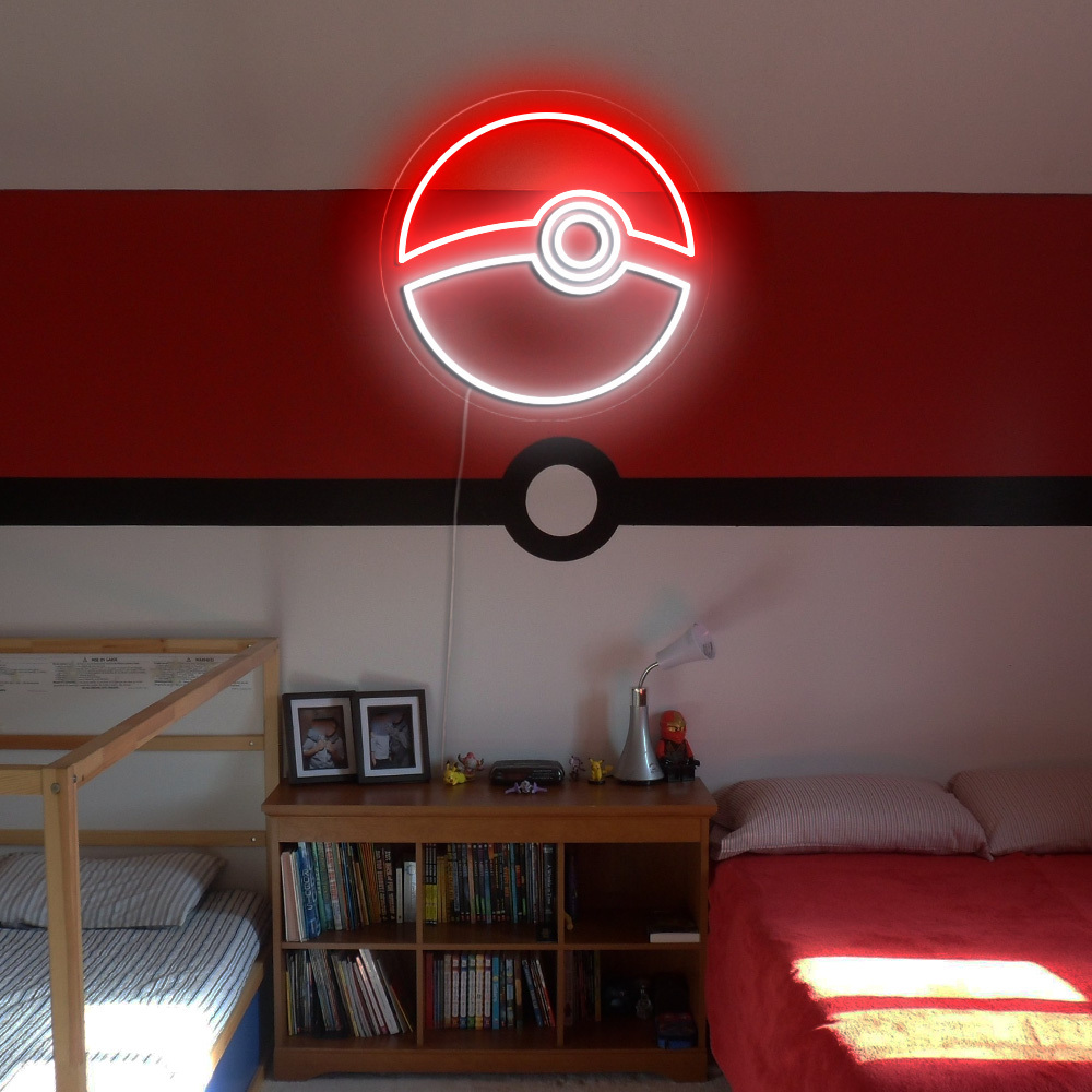 Pokeball Neon Led Sign