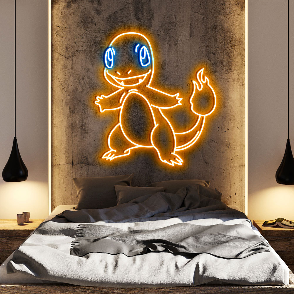 Charmander Neon Led Sign