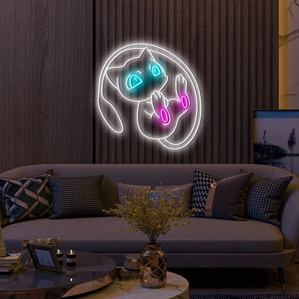 Mewtwo Neon Led Sign