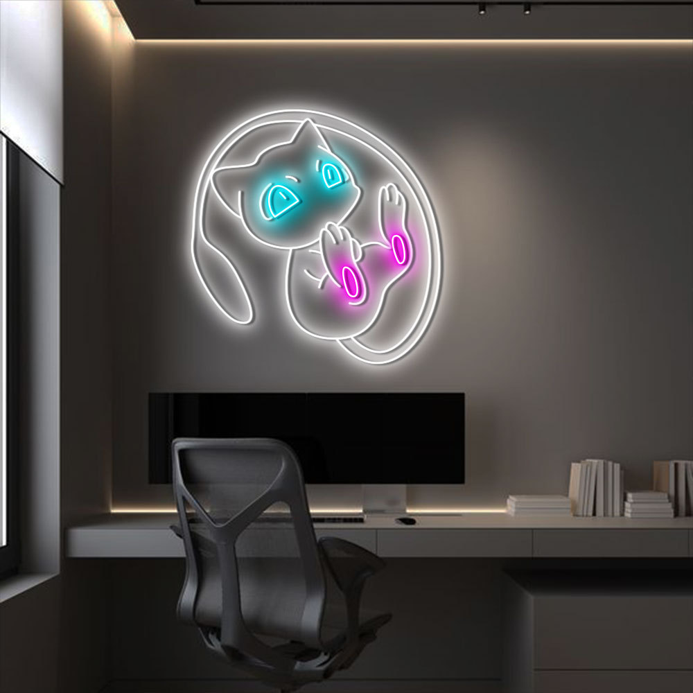 Mewtwo Neon Led Sign