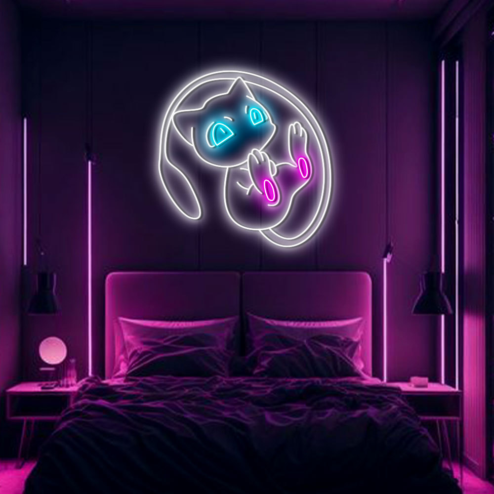 Mewtwo Neon Led Sign