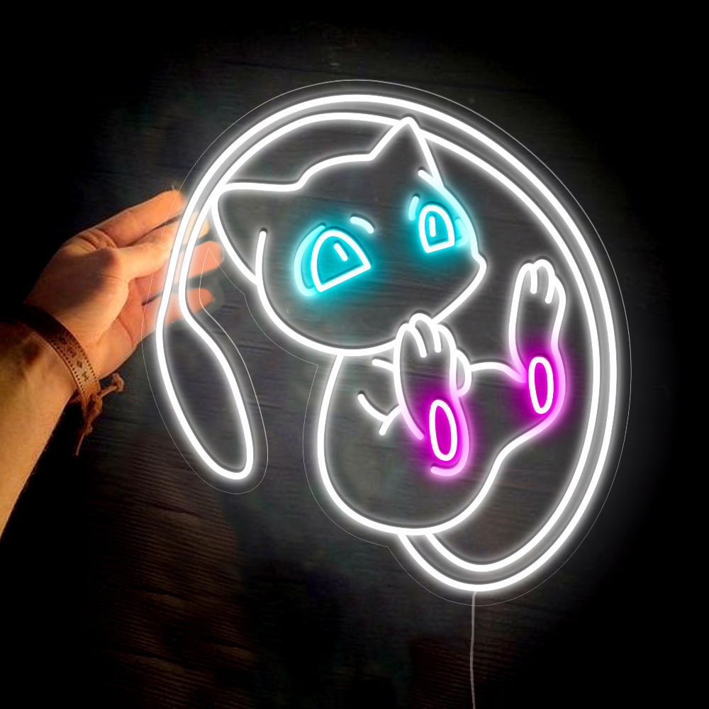 Mewtwo Neon Led Sign