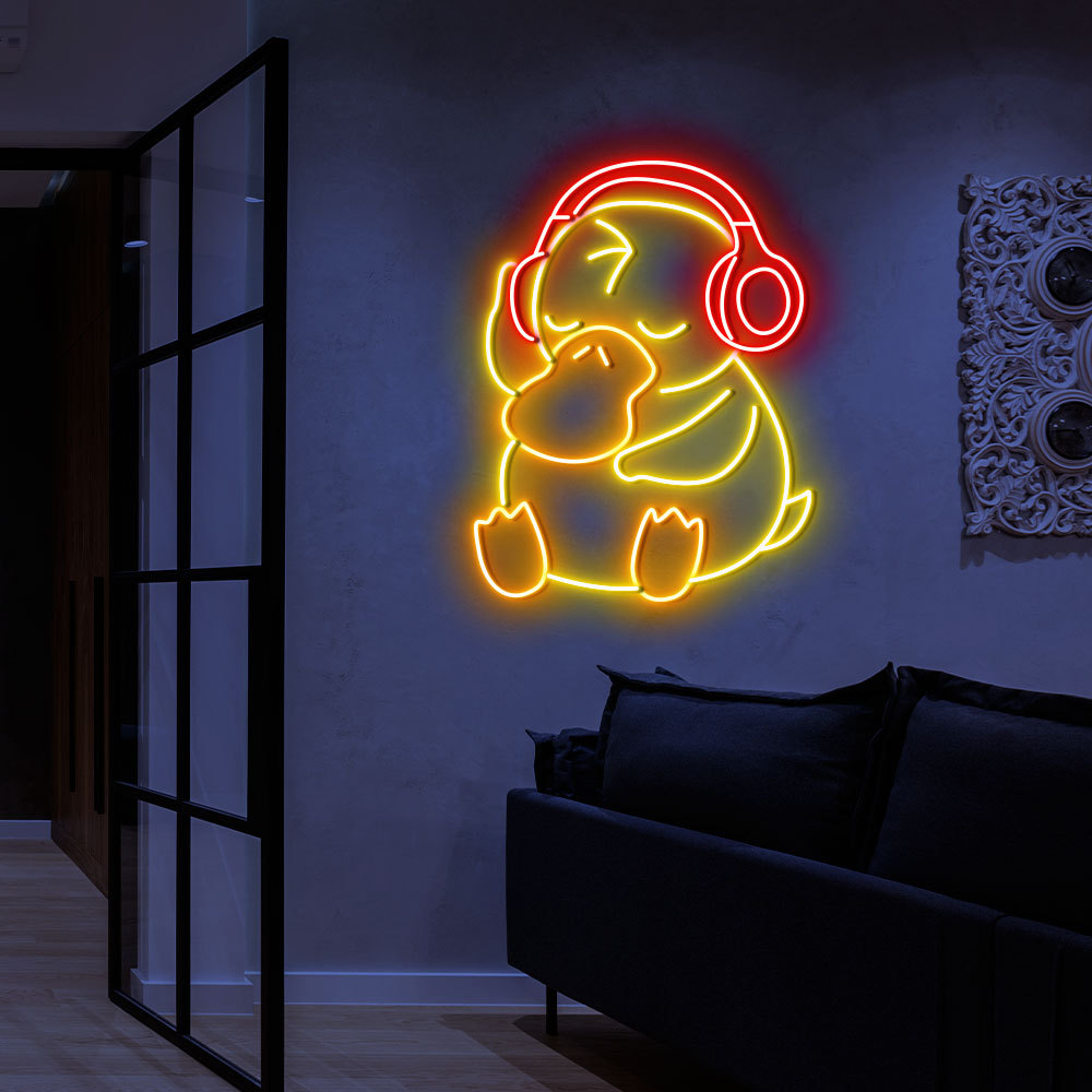 PSY Duck Neon Led Sign