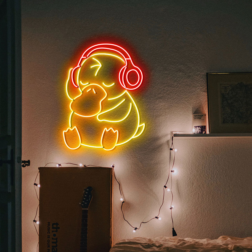 PSY Duck Neon Led Sign