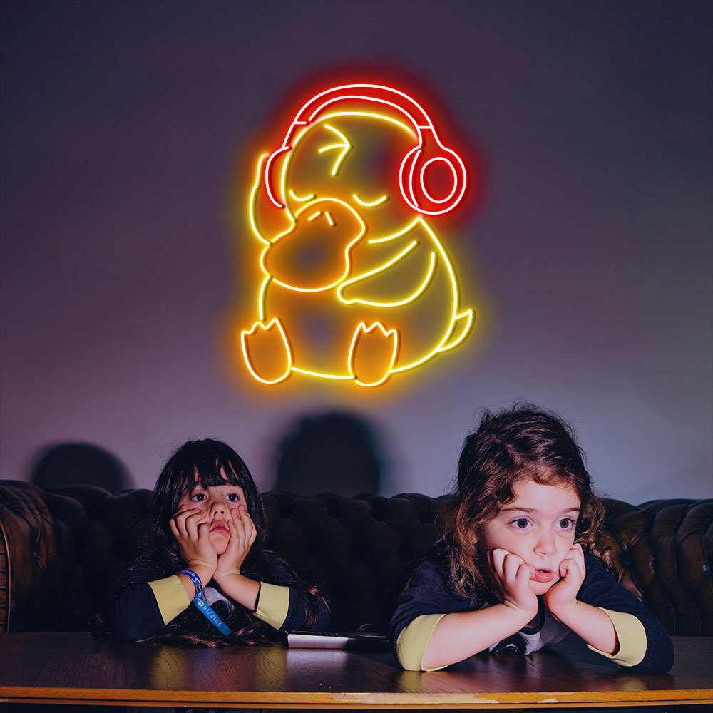 PSY Duck Neon Led Sign