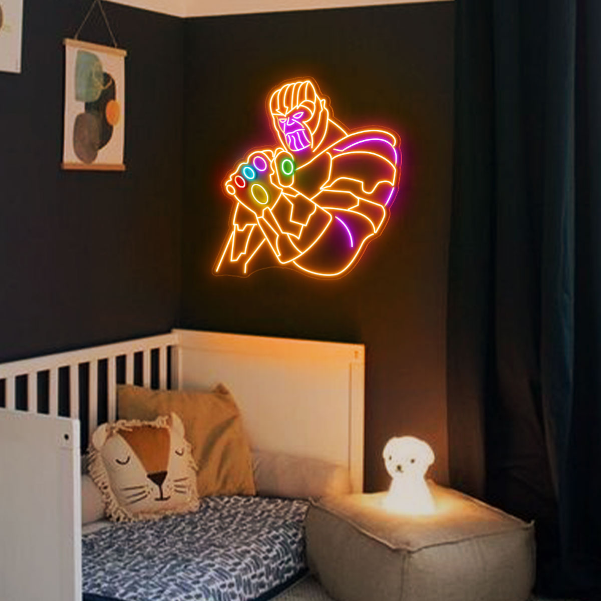 Super Thanos Neon Sign