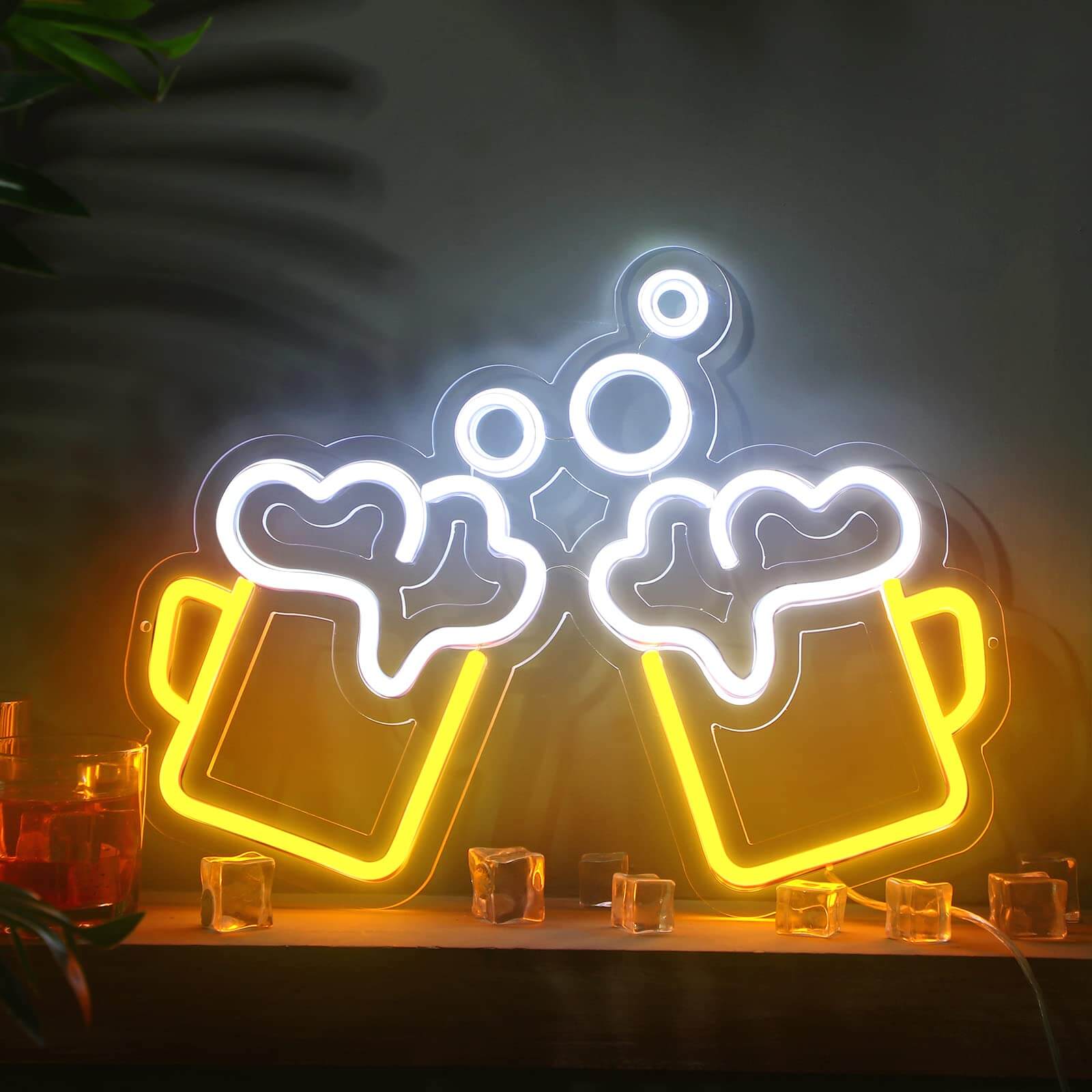 Neon beer signs