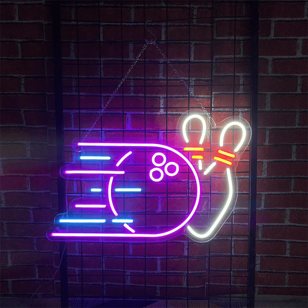 Calculating the electricity consumption of a neon sign