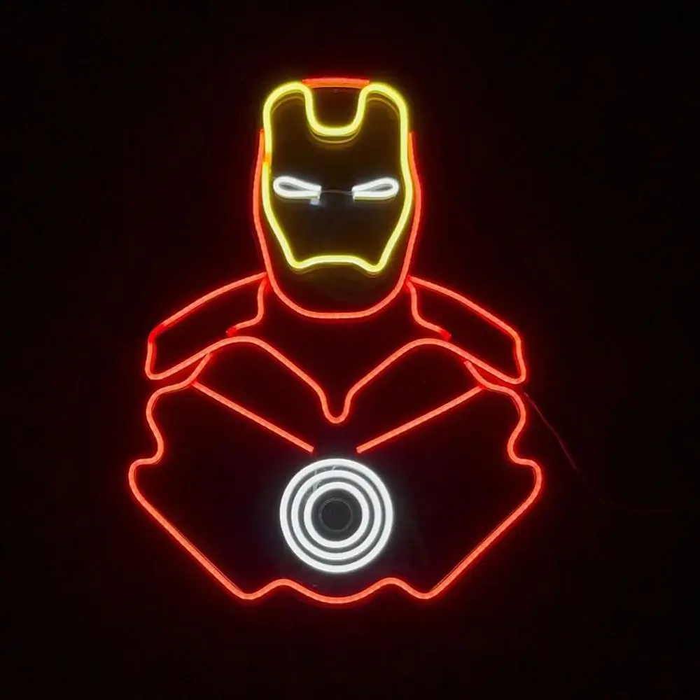 Iron Man neon sign