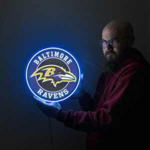 Baltimore Ravens UV Sign