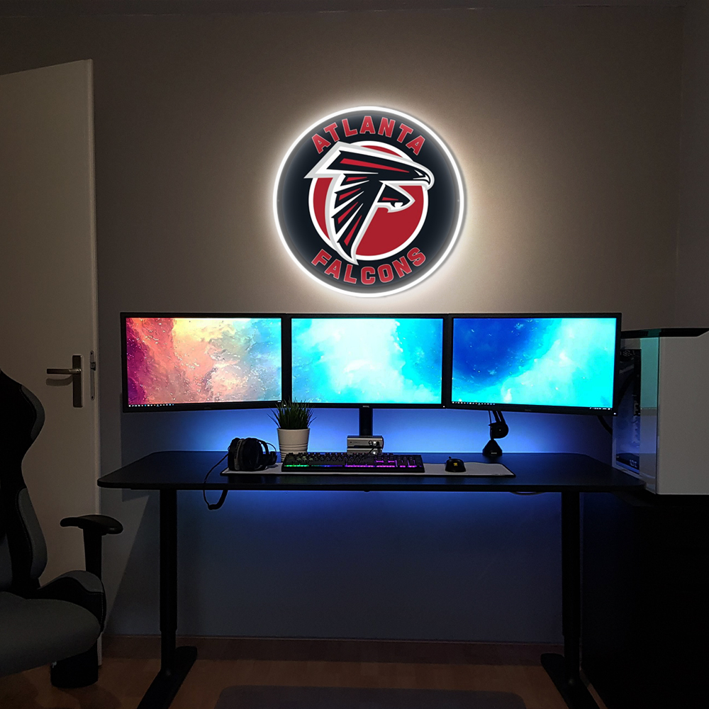 Atlanta Falcons UV Sign