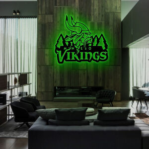 Minnesota Vikings Metal Sign