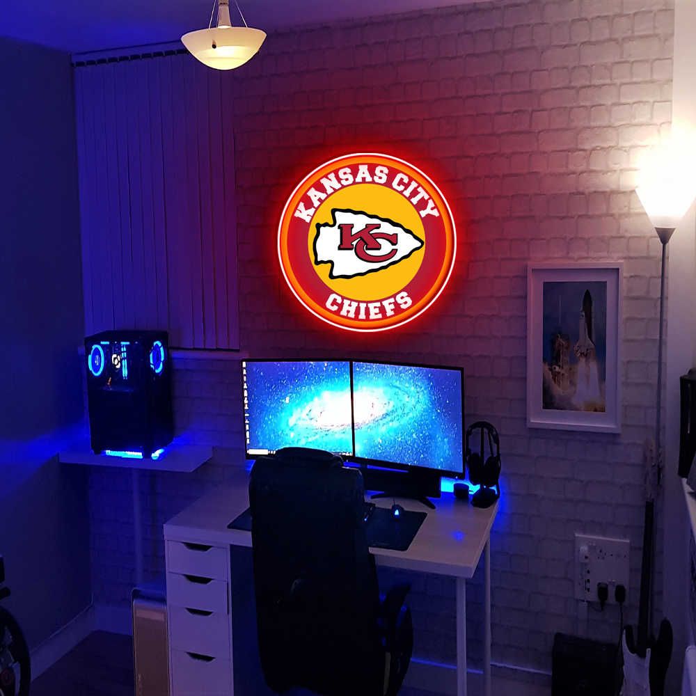 Kansas City Chiefs UV Sign