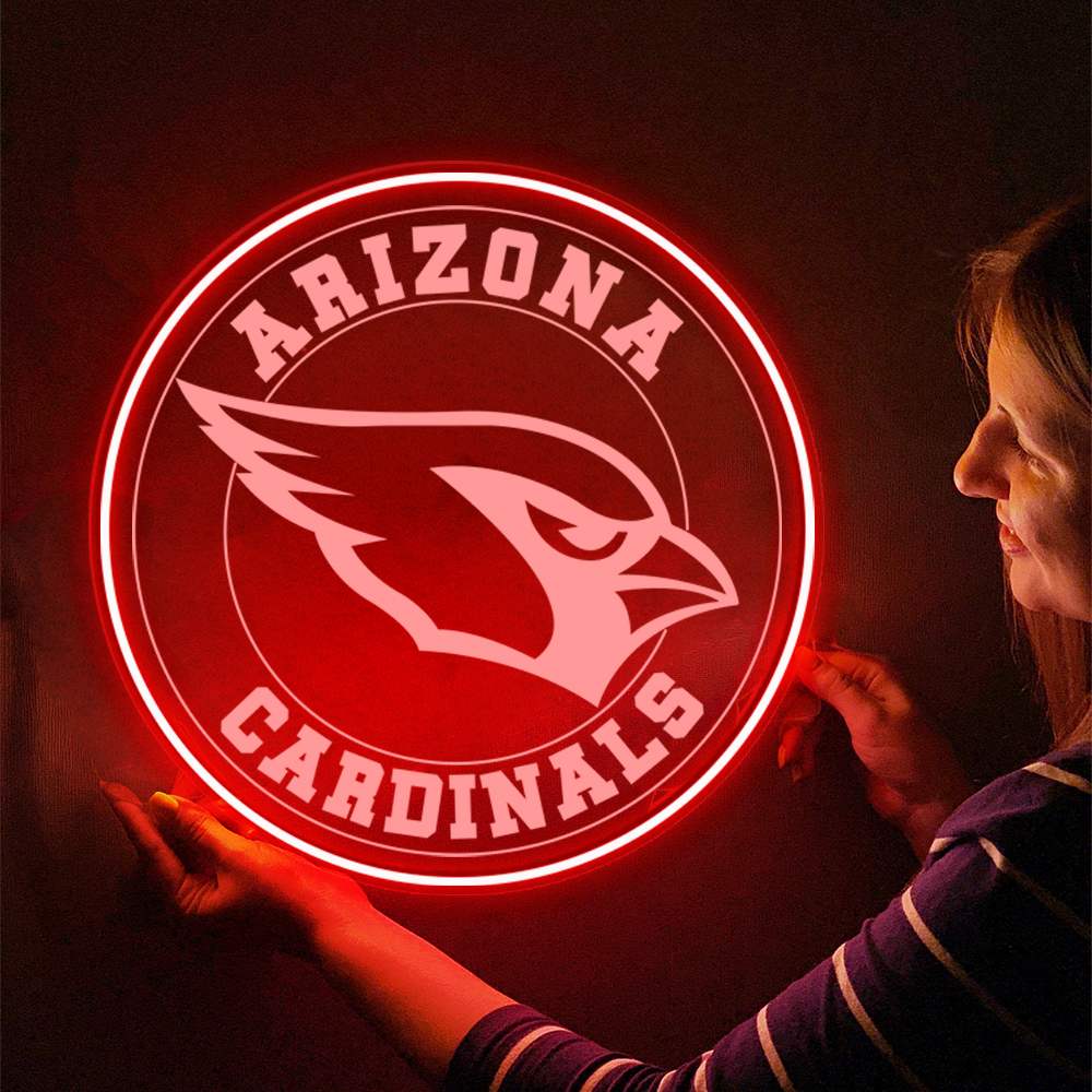 Arizona Cardinals Laser Sign