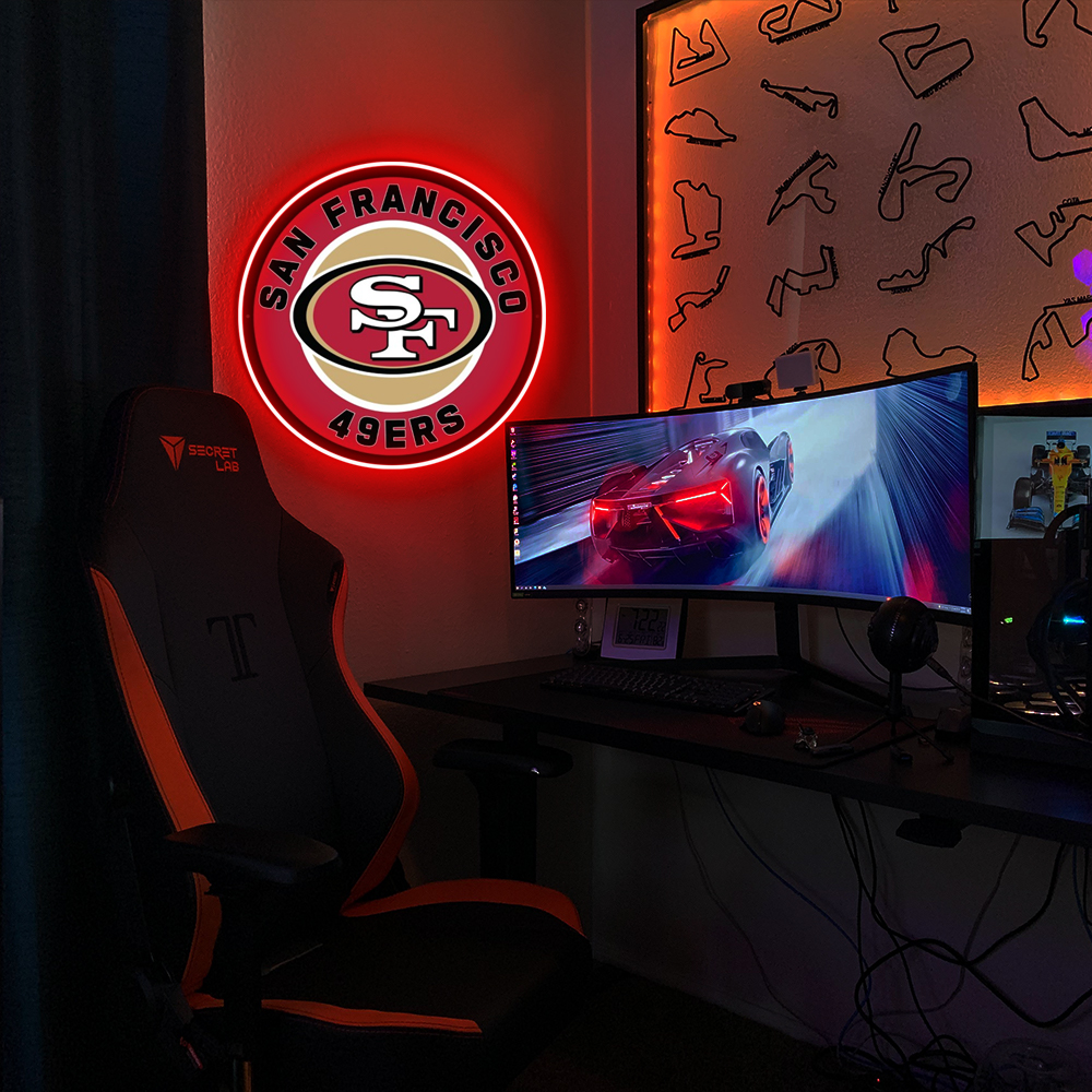 San Francisco 49ers UV Sign