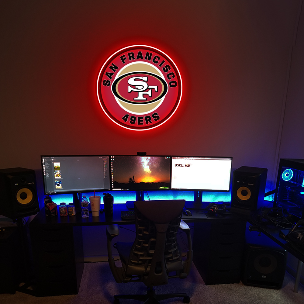 San Francisco 49ers UV Sign