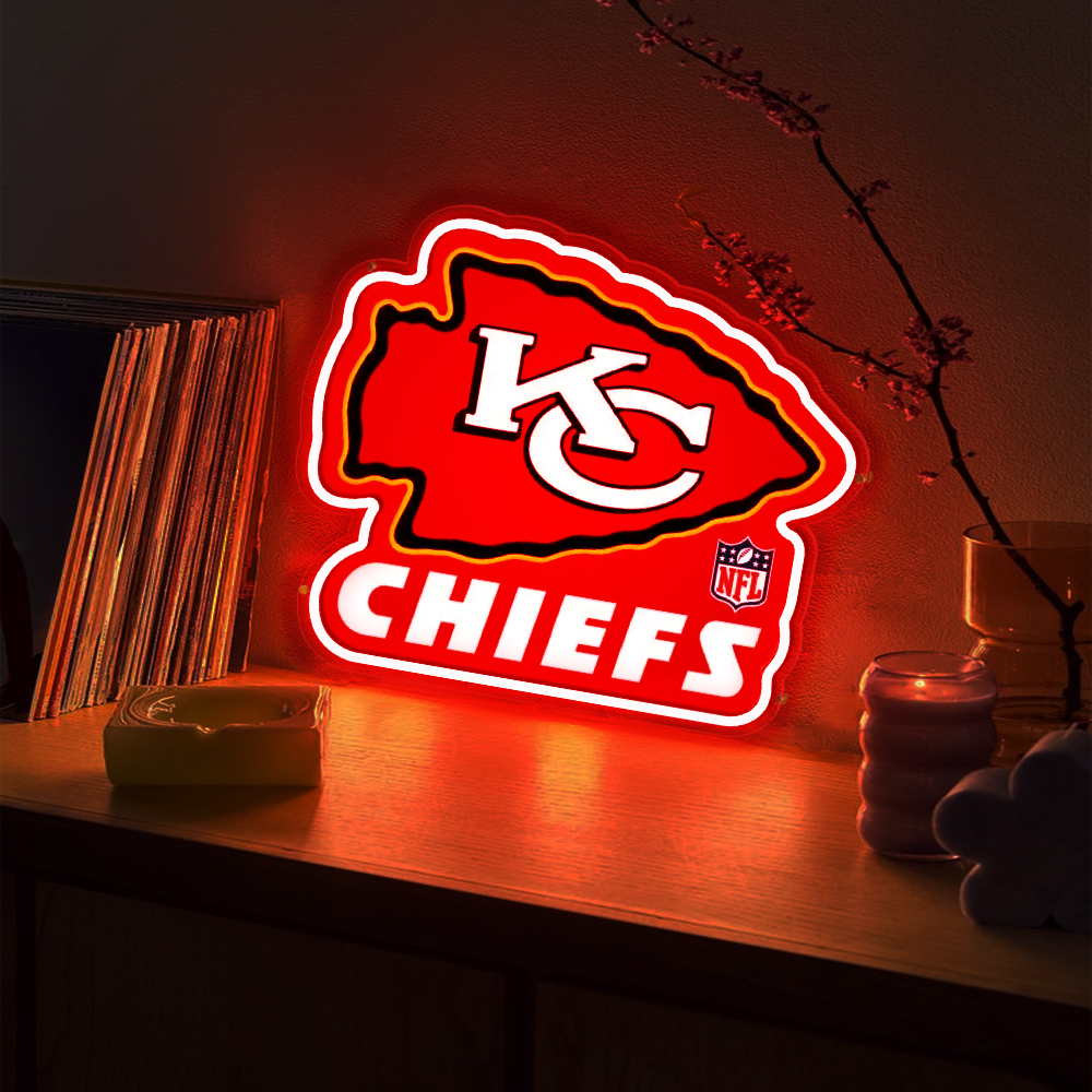 Kansas City Chiefs UV Sign