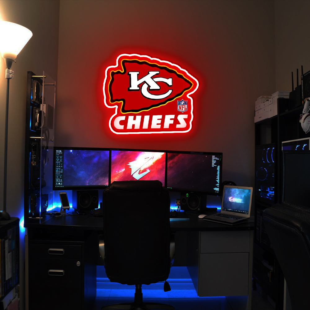 Kansas City Chiefs UV Sign