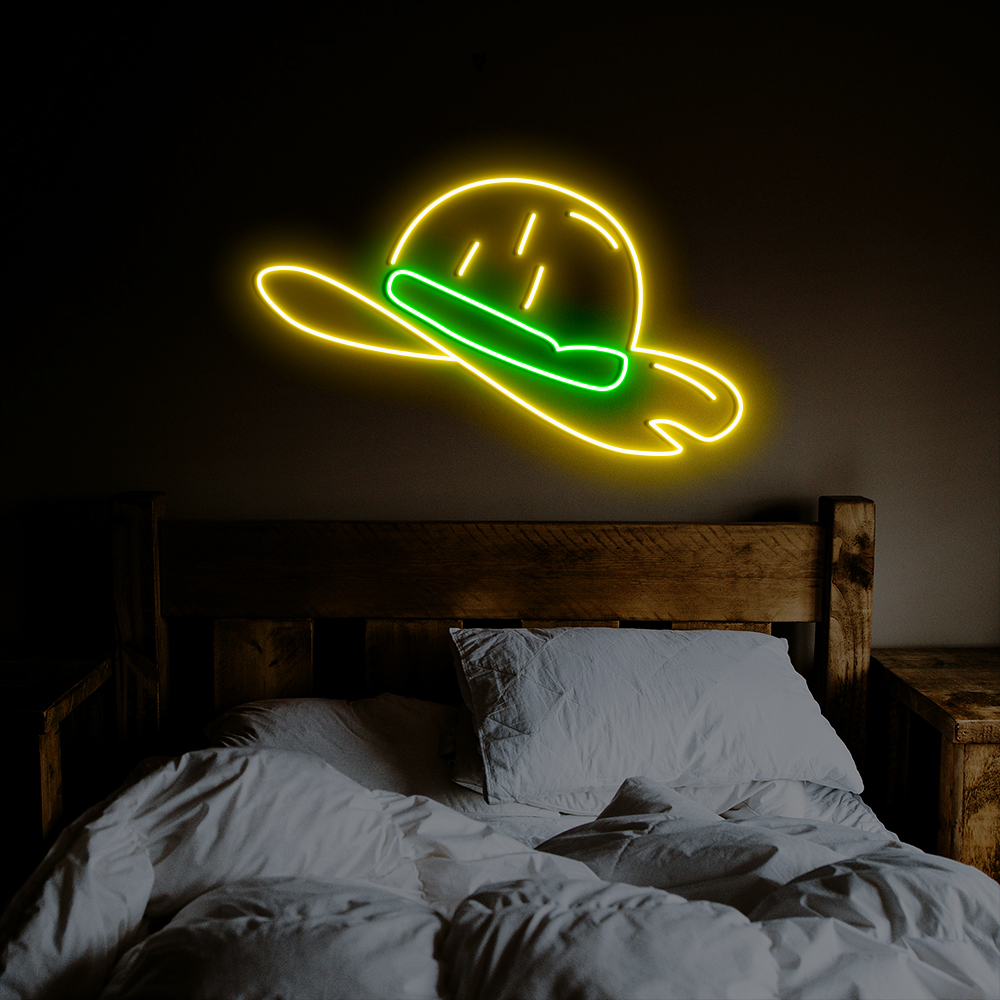 One Piece Neon Led Sign Straw Hat Neon Led Sign