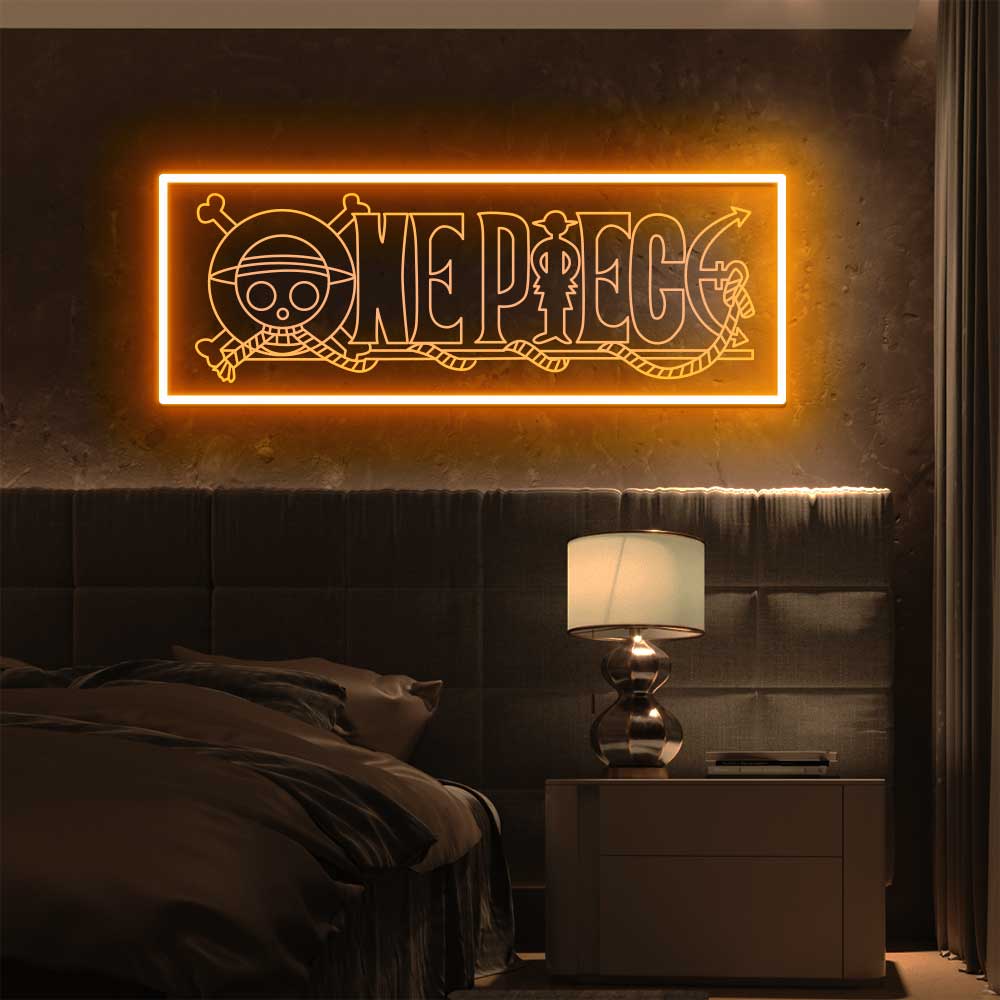 One Piece Laser Sign