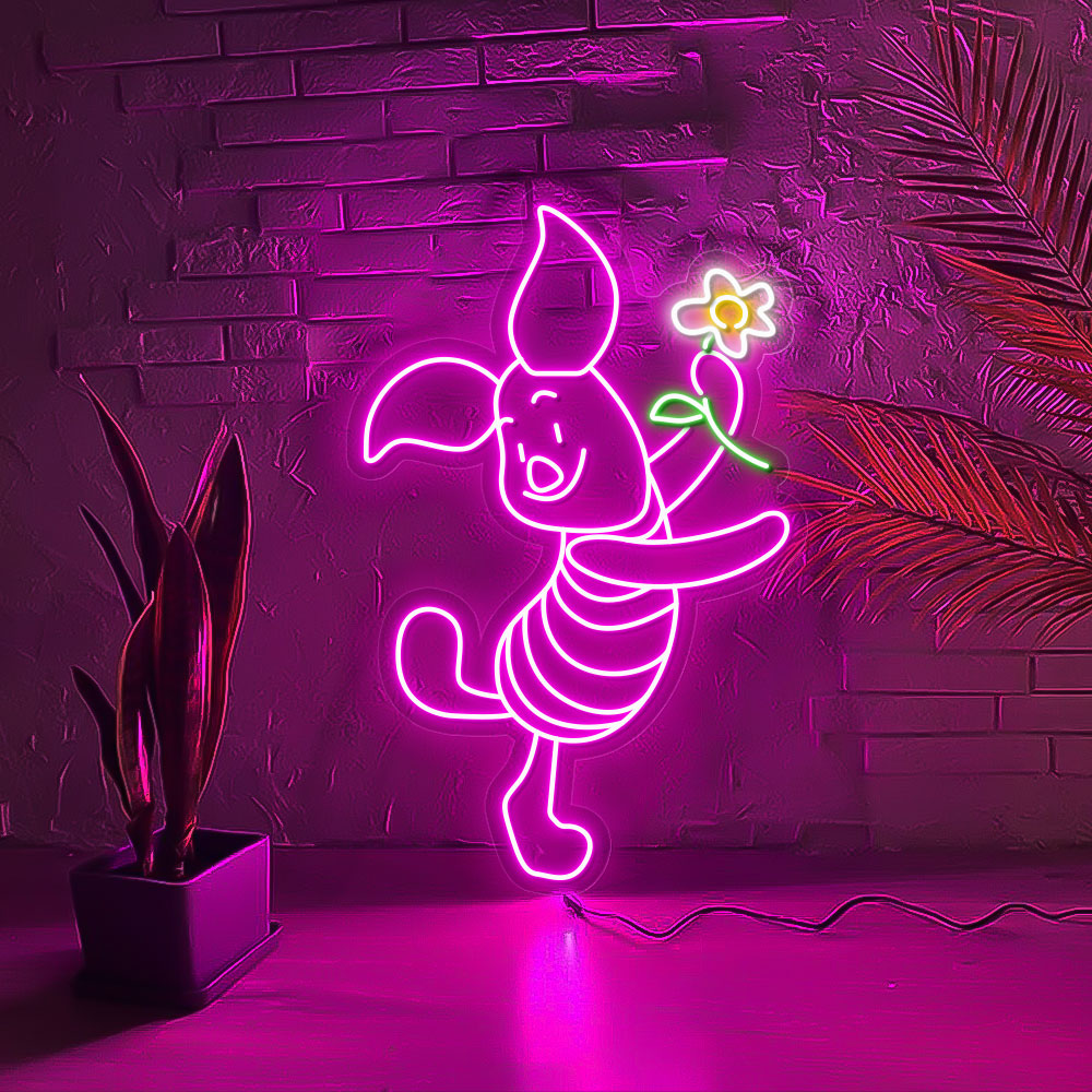 Piglet Neon Led Sign