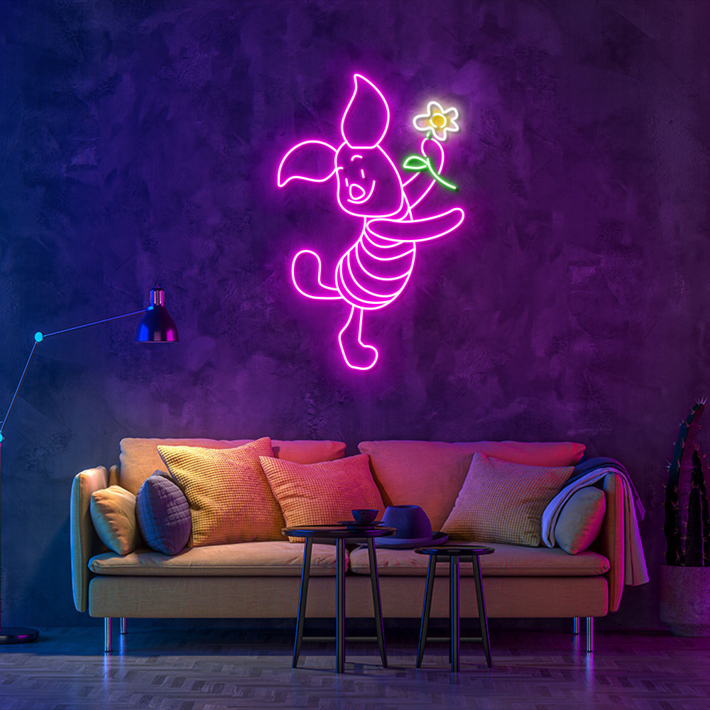 Piglet Neon Led Sign