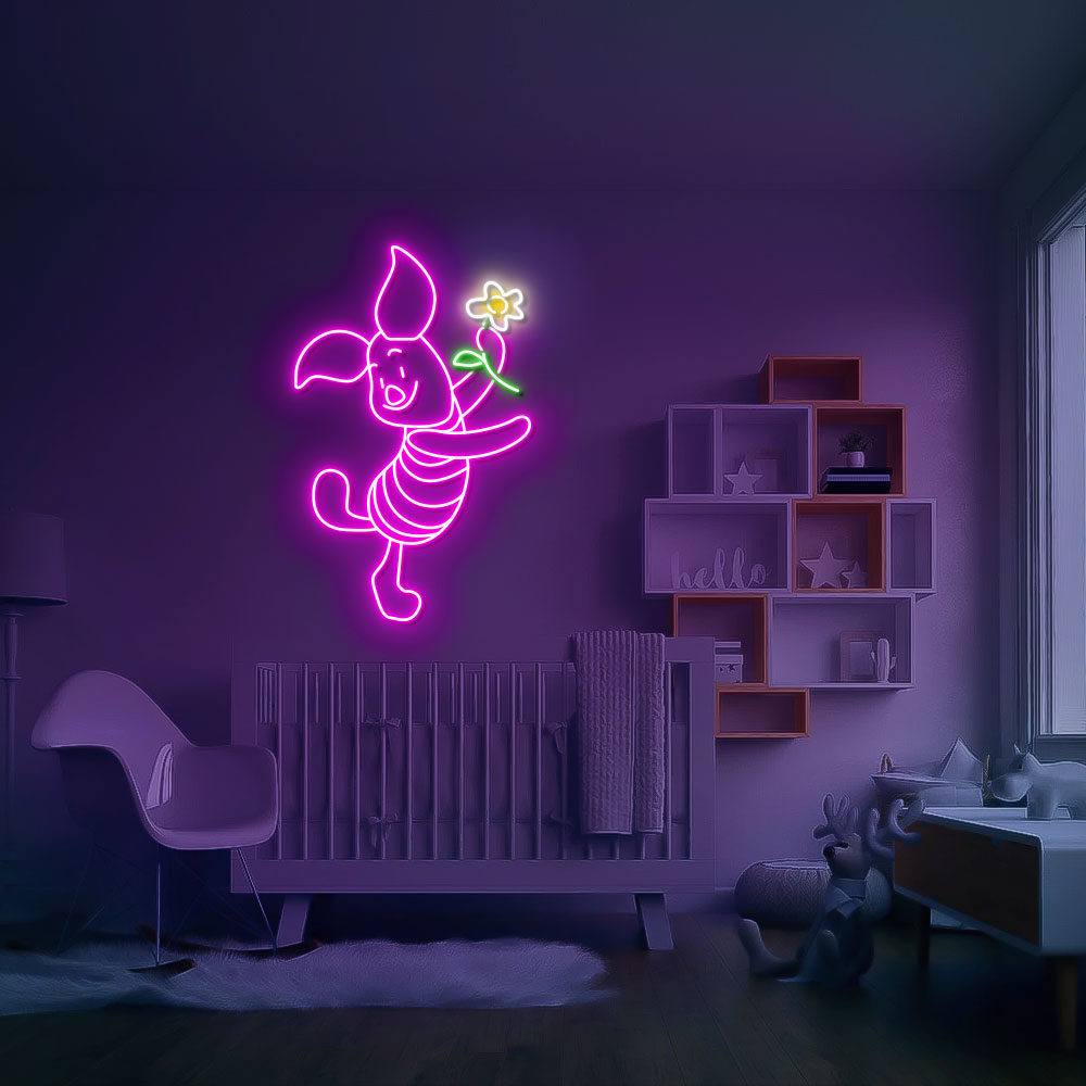 Piglet Neon Led Sign