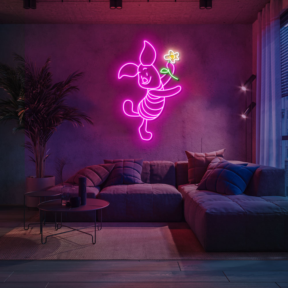 Piglet Neon Led Sign