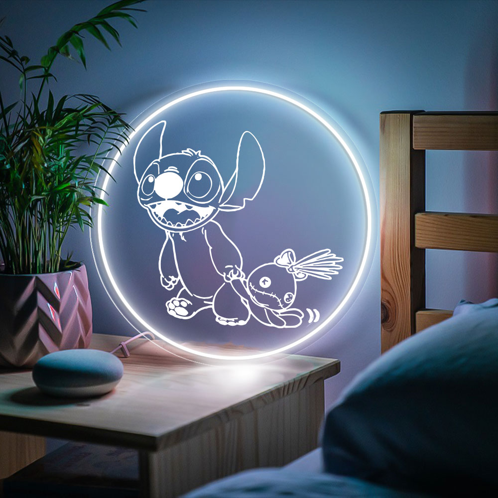 Stitch Laser Sign