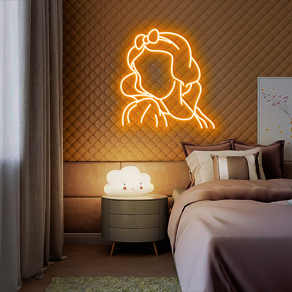 Snow White Neon Led Sign Disney Wall Art