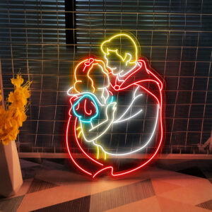 Snow White and Prince Neon Sign