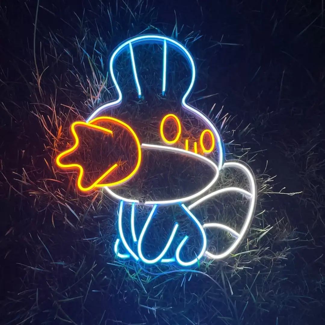 Pokemon neon sign