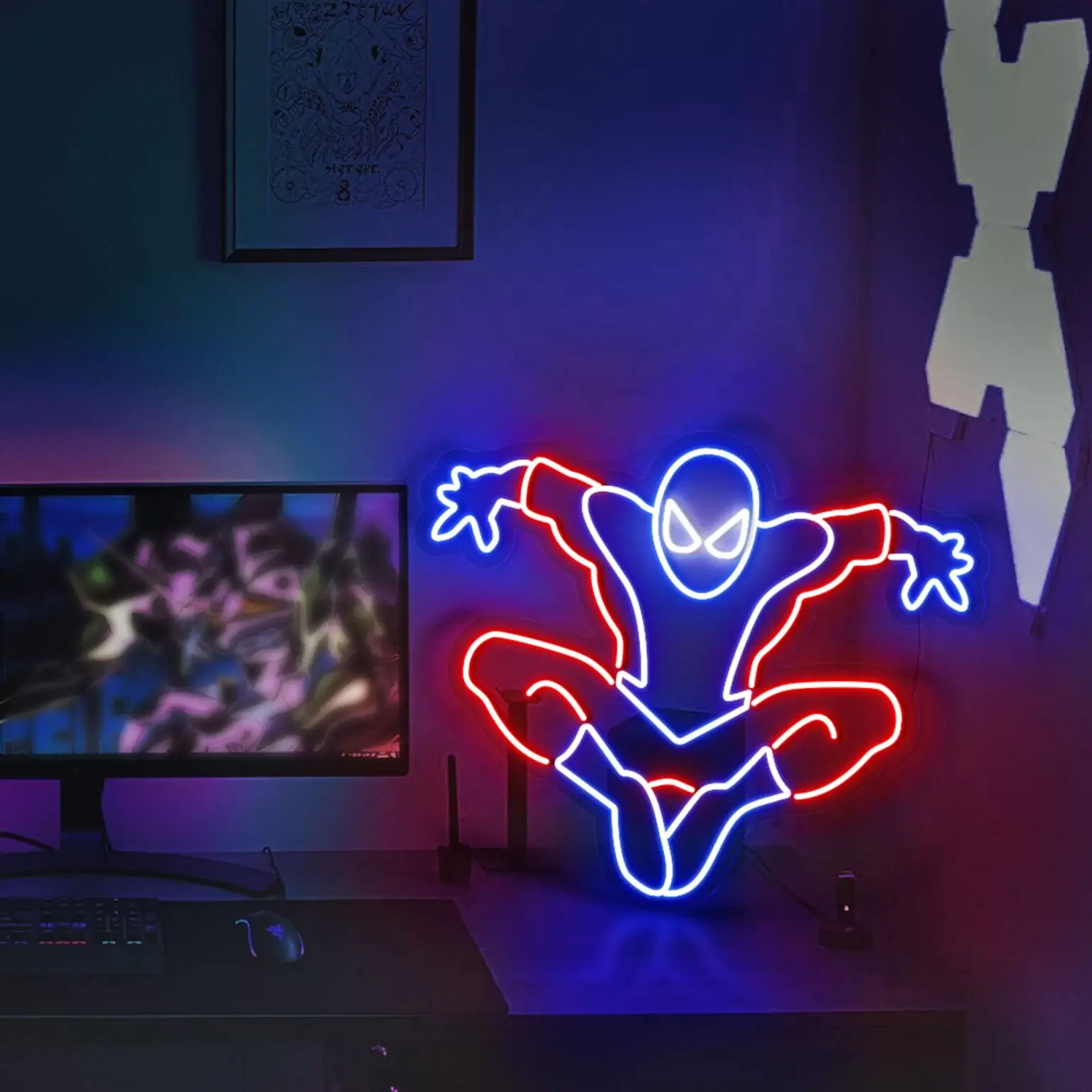 Deadpool neon sign