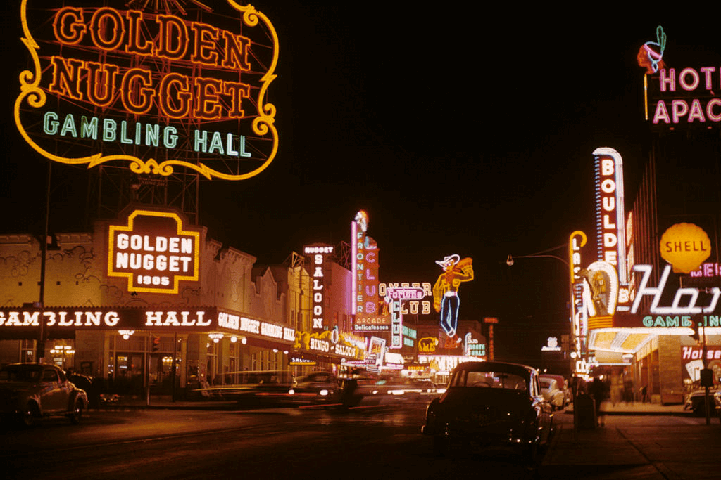 When were neon signs invented?