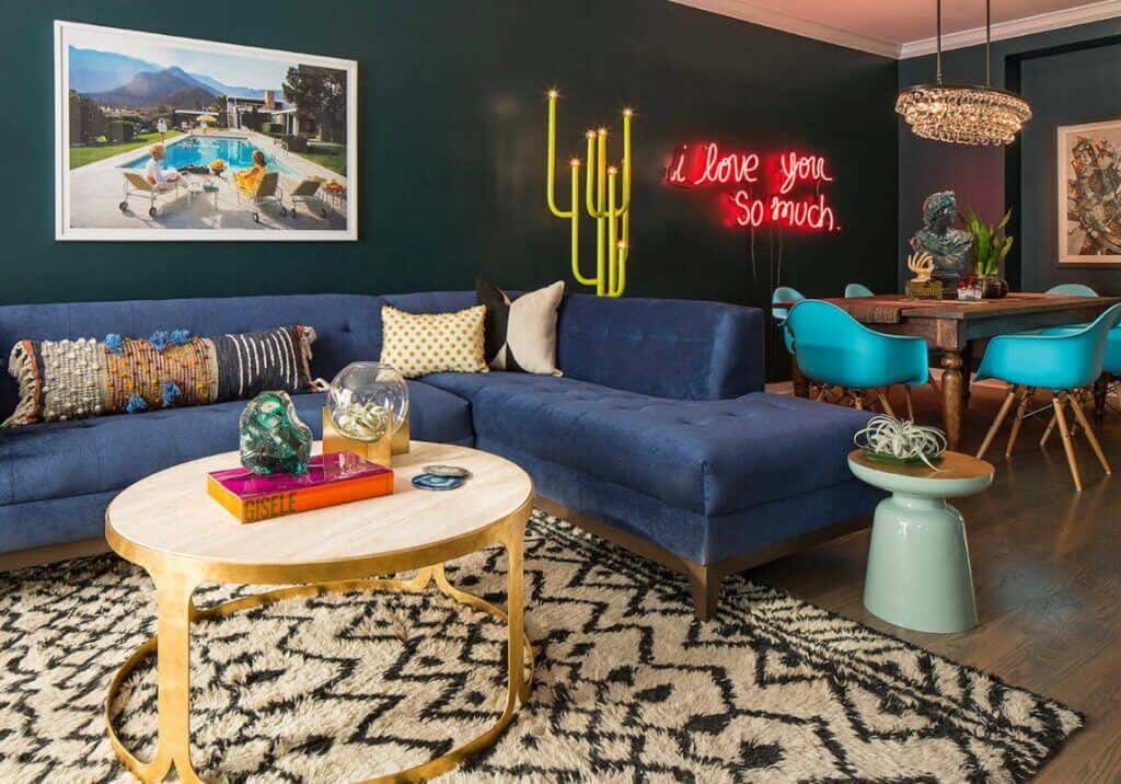 neon signs for living room i love you so much