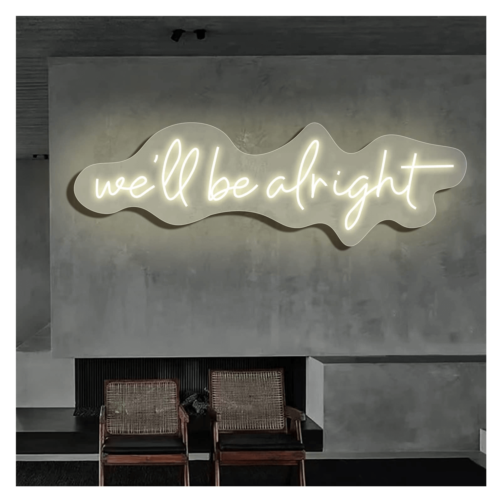 Is Everything Will Be Alright Neon Sign Cheap?