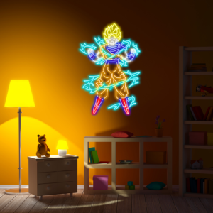 Goku Neon Sign
